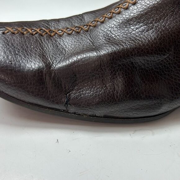 Paul Green Munchen Brown Leather Suede Mismatched Drivers Size 5/US 7.5-8 - Picture 8 of 13